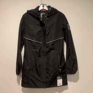 NWT Helly Hansen W Embla Raincoat Jacket Black